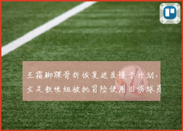 王霜脚踝骨折恢复进度慢于计划，女足教练组被批冒险使用旧伤球员